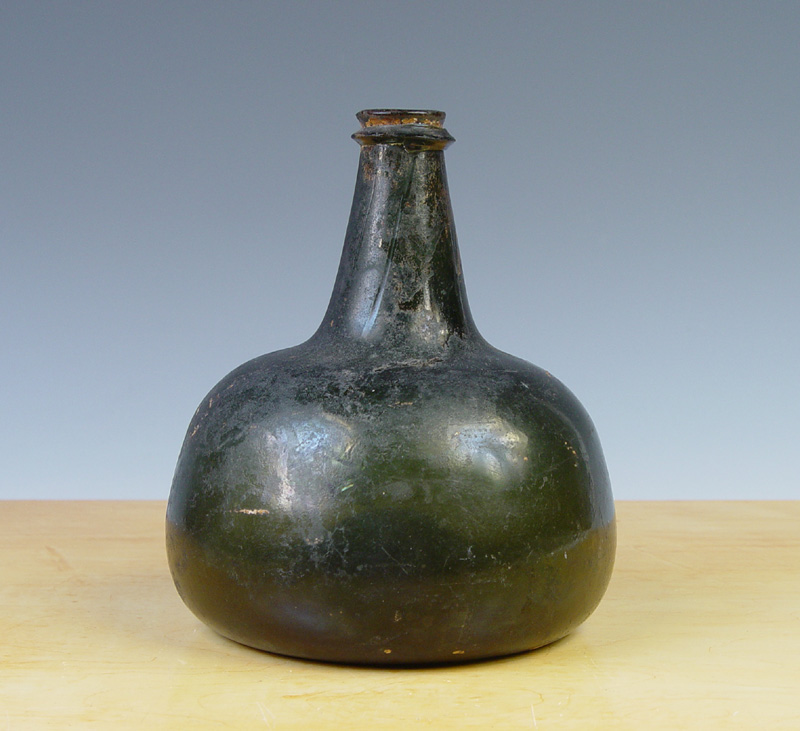 Antique Dutch/English Wine-Bottle Circa 1700 EXCAVATED Onion | eBay